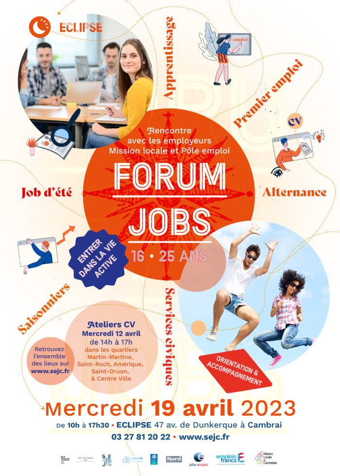 Forum jobs 16 - 25 ans à Cambrai