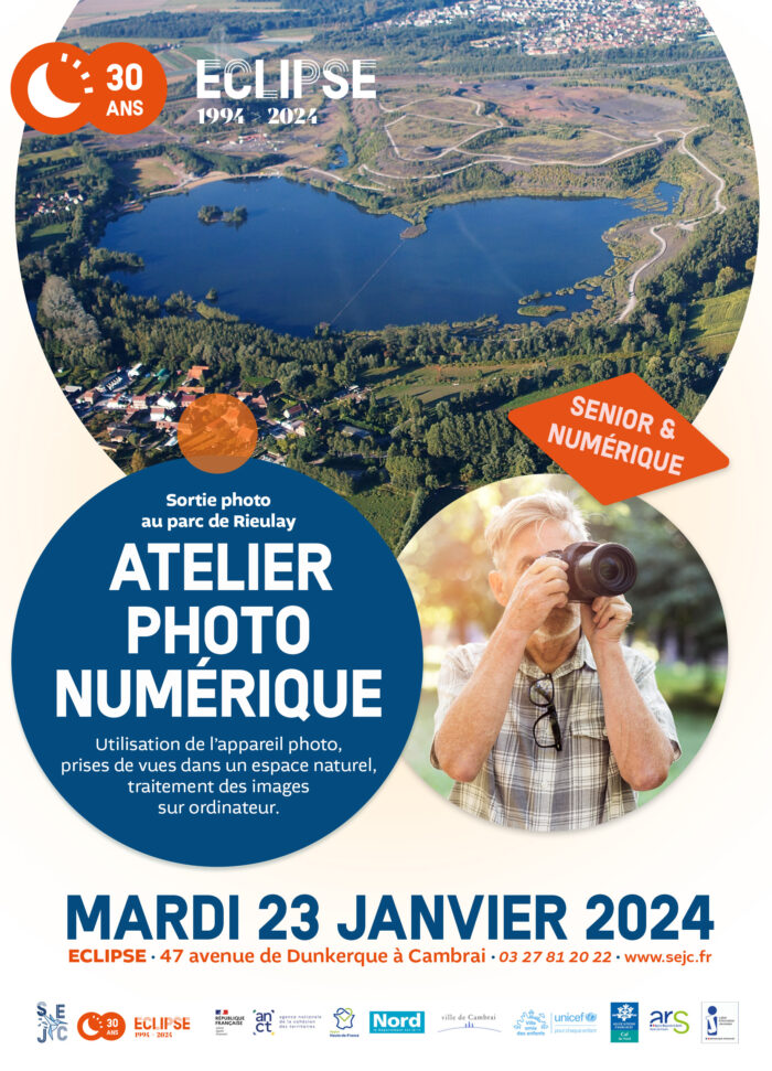 atelier photo numérique pour les seniors à Cambrai