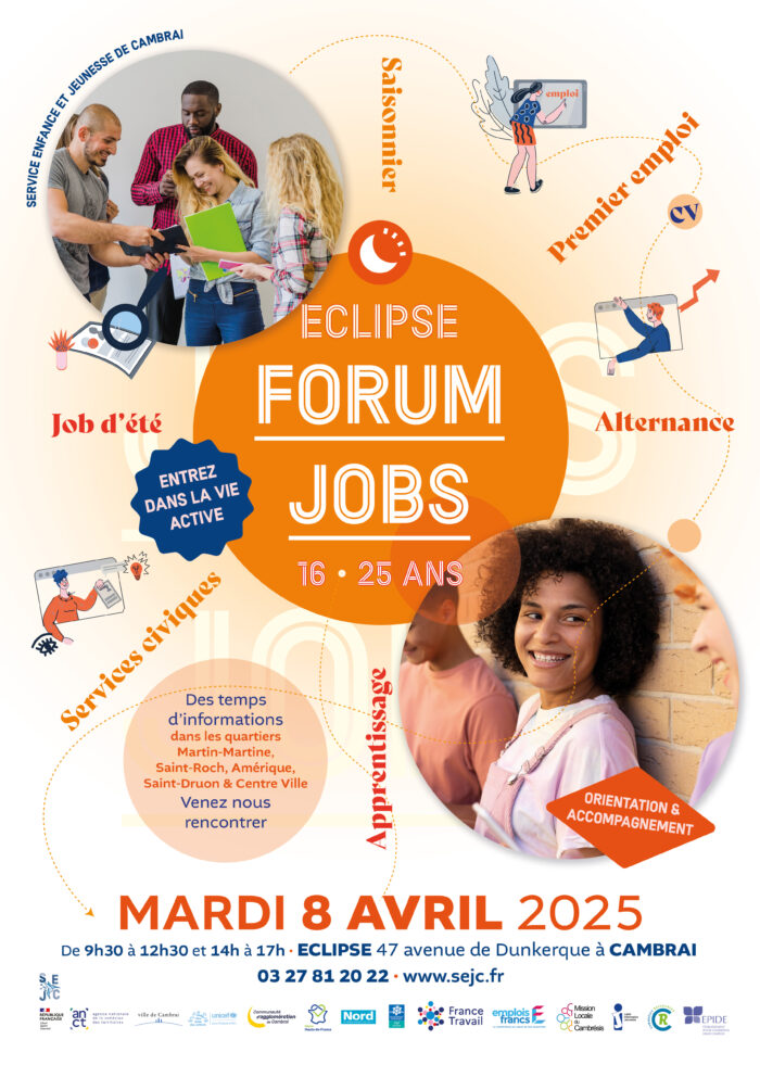 affiche du Forum jobs Cambrai